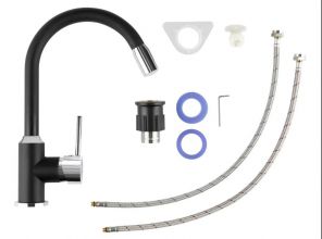 Bateria kuchenna, umywalkowa LED, 360° obrotowa. Kolor...