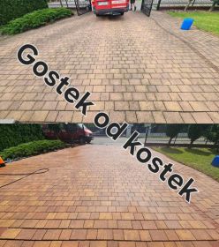 Mycie kostki z odsysaniem błota, odgrzybianie elewacji...