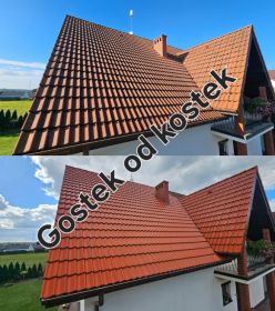 Mycie kostki z odsysaniem błota, odgrzybianie elewacji...