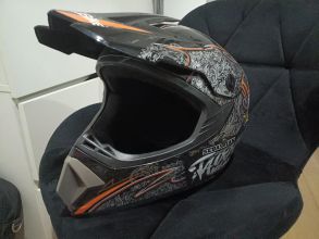 Kask motocyklowy rowerowy