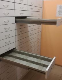 Meble apteczne szuflady głebokiego składowania