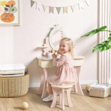 Toaletka ze stołkiem