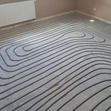 Frezowanie w betonie pod ogrzewanie podłogowe