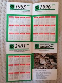 Książeczki KWB ADAMÓW