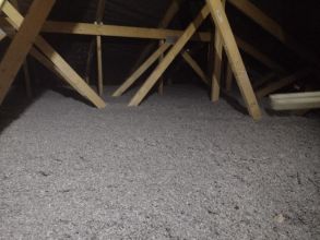 Elewacje, Docieplenia budynków, Wdmuchiwanie wełny