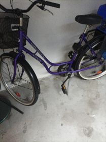 Rower holenderski z fotelikiem