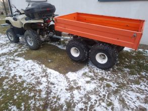 Quad Sym Quadlander 600 4x4*dokumenty L7e*kufer*hak*