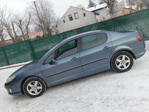 Śliczny/Peugeot/407/2.0/HDI/1-WŁAŚĆ/Zarejestr/