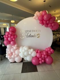 Ścianki okolicznościowe balonowe