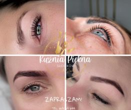 Makijaż, henna pudrowa, laminacja i przedłużanie rzęs !