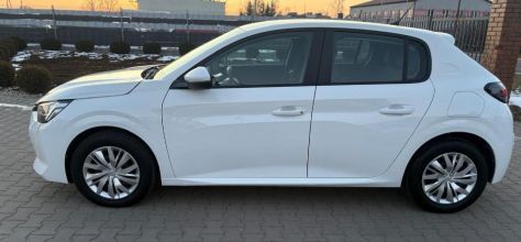 Peugeot 208 z 2021 r niski przebieg