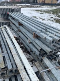 Słupy ocynkowane na wiaty