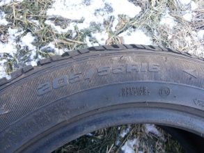 Sprzedam opony zimowe 205/55/16
