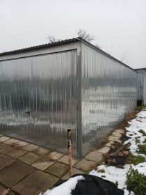 Garaż blaszany 3×6