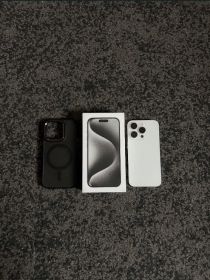 Iphone 15 Pro 128GB White Titanium Biały
