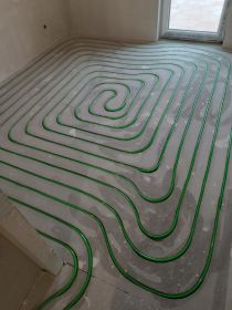 Frezowanie pod ogrzewanie podłogowe