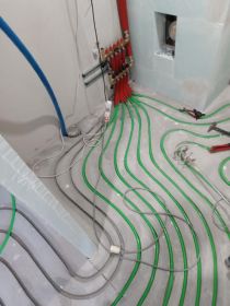 Frezowanie pod ogrzewanie podłogowe