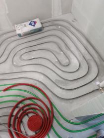 Frezowanie pod ogrzewanie podłogowe