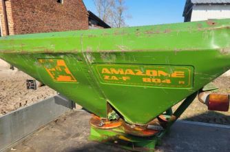 Rozsiewacz do nawozu Amazone zaf 804R hydrauliczny