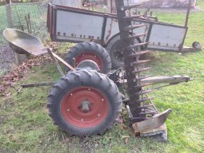 Sprzedam kosiarke konną przerobioną do ciągnika