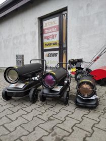 Nagrzewnice olejowe, elektryczne i gazowe master