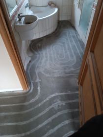 Frezowanie pod ogrzewanie podłogowe