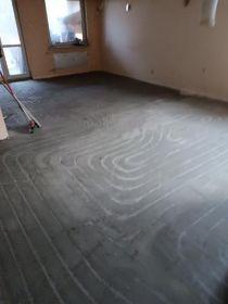 Frezowanie pod ogrzewanie podłogowe