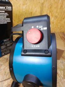 Nowa nagrzewnica elektryczna 2500w