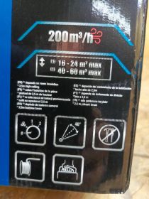 Nowa nagrzewnica elektryczna 2500w