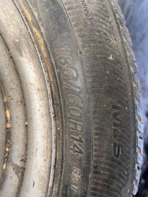 Felgi z oponami vw 4x100 r14