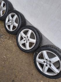 Felgi aluminiowe z oponami letnimi 235/45R17 Audi A6 C6