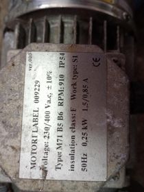 Sprzedam Motoreduktor 0,25 kw