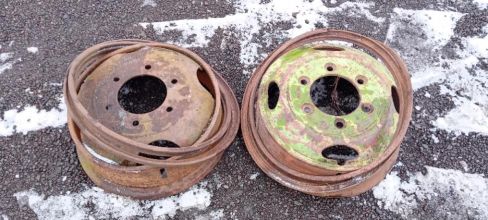 2 felgi do przyczepy d35