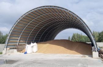 Hala łukowa 14.5 x 20m garaż wiata na słomę maszyny...