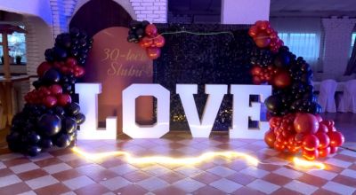 Wynajmę napis love i miłość