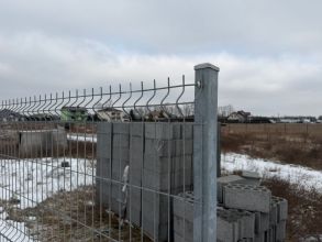 Płot panelowy ocynk 200x250 do rozbiórki