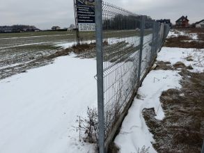 Płot panelowy ocynk 200x250 do rozbiórki