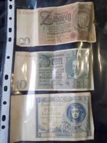 Stare banknoty przedwojenne