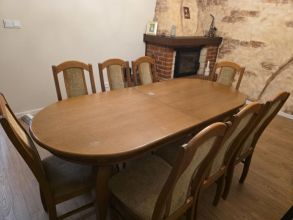 Sprzedam stol +8 krzesel