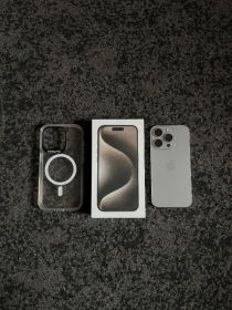 Iphone 15 Pro Natural Titanium Szary