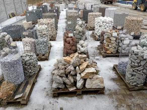 Kamienie ozdobne,ziemia ogrodowa przesiewania ,piasek...