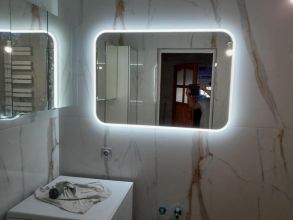 Lustro LED podświetlenie