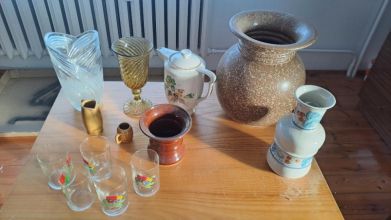 Sprzedam wazony ze szkła i porcelany
