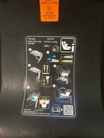 Fotelik samochodowy lionelo+baza isofix