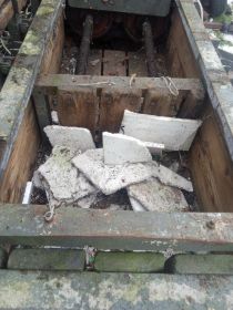 Prasa śrubowa do makulatury stary typ z czasów PRL-u