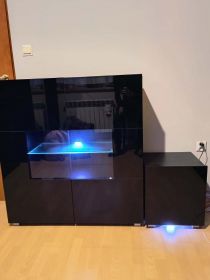 Sprzedam zestaw mebli czarnych POŁYSK