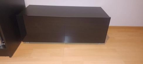 Sprzedam zestaw mebli czarnych POŁYSK