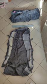 Łózeczko turystyczne składane dwupoziomowe Carelo Milo...