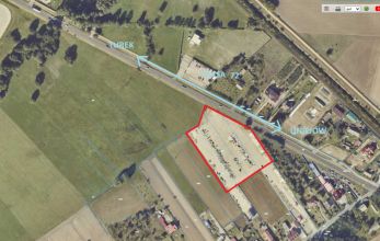 Wynajme utwardzony Plac przy trasie 72 Turek -Uniejów