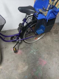 Rower z fotelikiem 330 zł